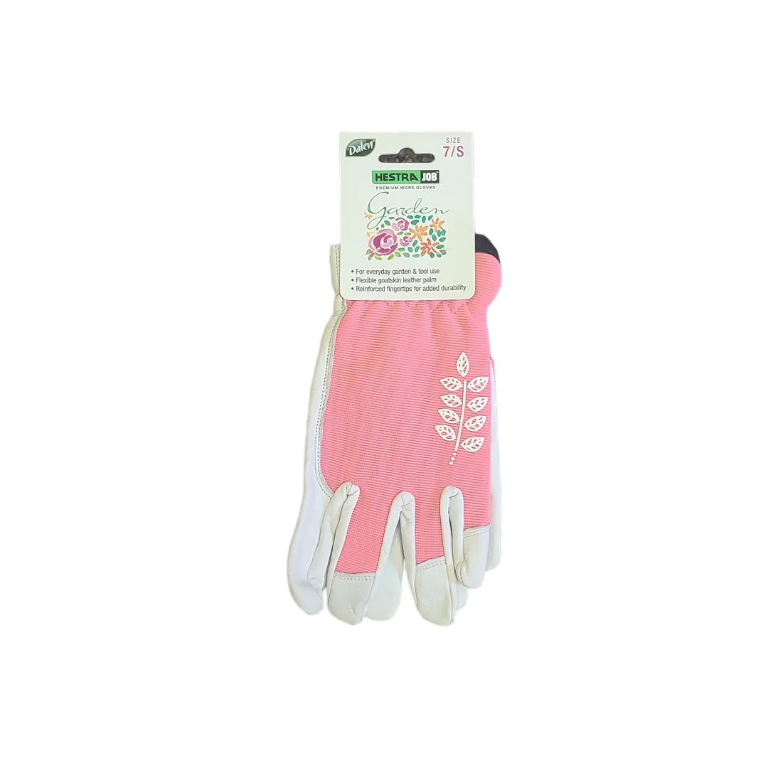 Hestra JOB Kobolt Garden Gloves, Heavy-Duty Goatskin Leather Gardening Gloves - Image 2