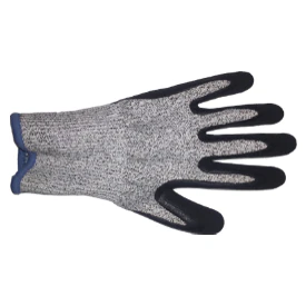 Hestra JOB Sandy Latex Work Gloves, Textured Latex-Dipped Grip Gloves for Wet Conditions