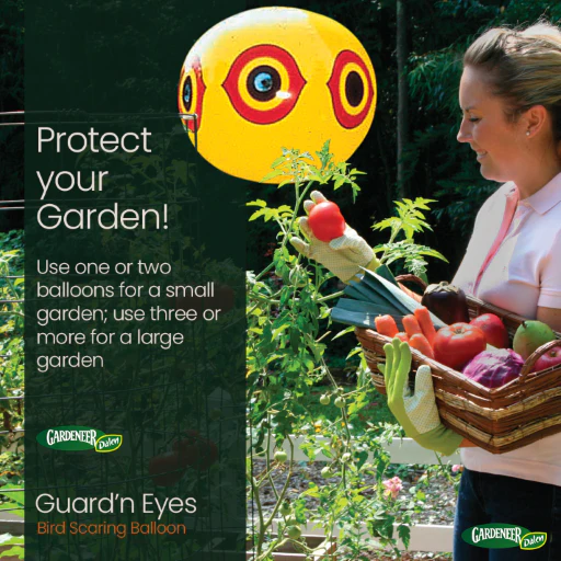 GUARD'N EYES Bird Scare Balloon, 14", Inflatable Reflective Bird Deterrent, by Dalen Products - Image 5