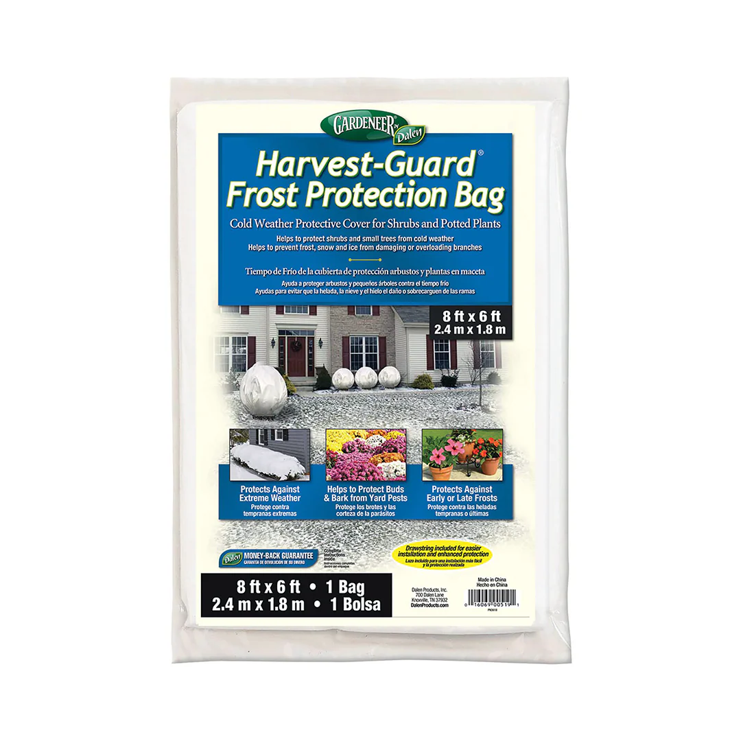 Harvest-Guard Plant Protector Bag, 8ft x 6ft, Cold Weather Frost Protection Cover, by Dalen Products - Image 4