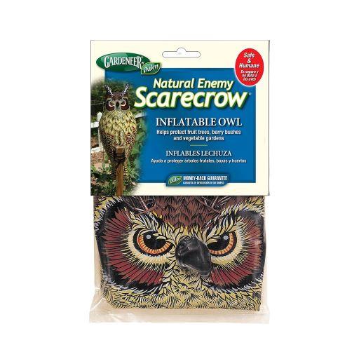 Inflatable Owl Decoy, 24", Natural Enemy Scarecrow Bird Deterrent, by Dalen Products - Image 8