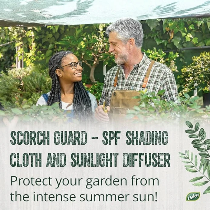 SCORCH GUARD Shade Blanket, 10ft x 15ft, Heat & Sunlight Diffuser for Garden Plants & Tomatoes, by Dalen Products - Image 9