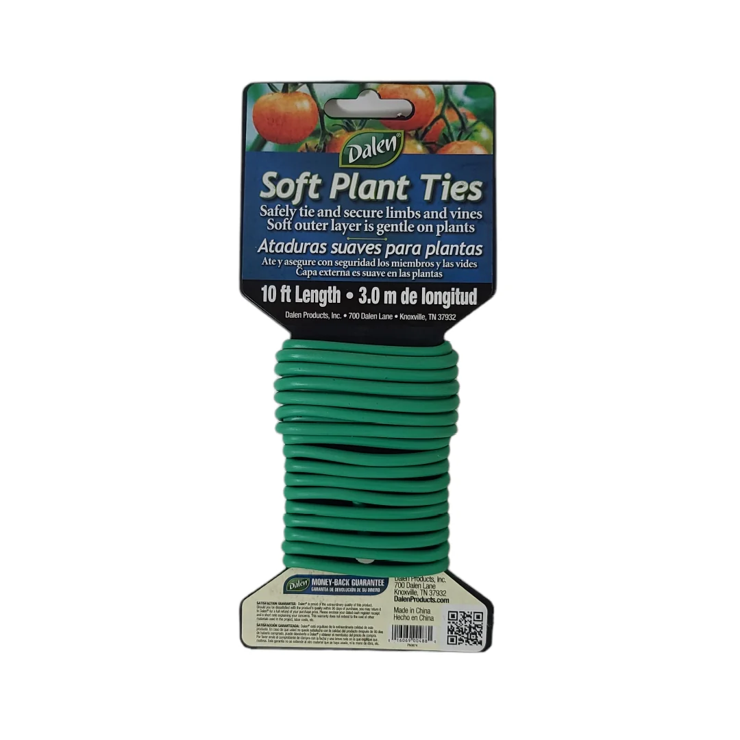 Soft Plant Ties, 15 ft, Reusable Ties for Delicate Plants, Vines & Household Use, by Dalen Products - Image 4