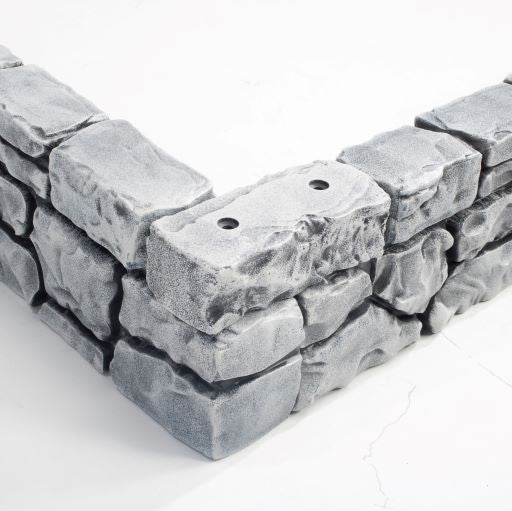 StoneWall Border Edging, 10 ft, Realistic 3D Landscape & Garden Flexible Border, by Dalen Products - Image 6