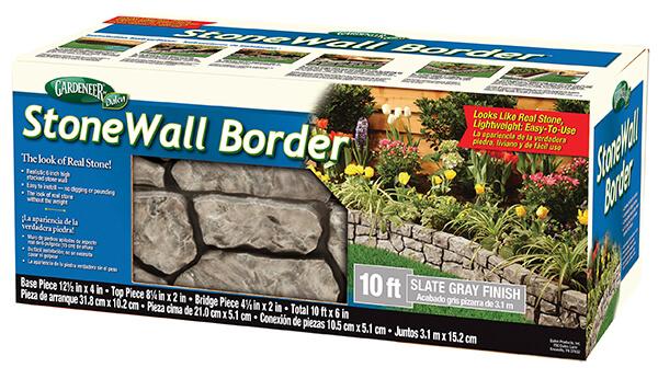 StoneWall Border Edging, 10 ft, Realistic 3D Landscape & Garden Flexible Border, by Dalen Products - Image 8