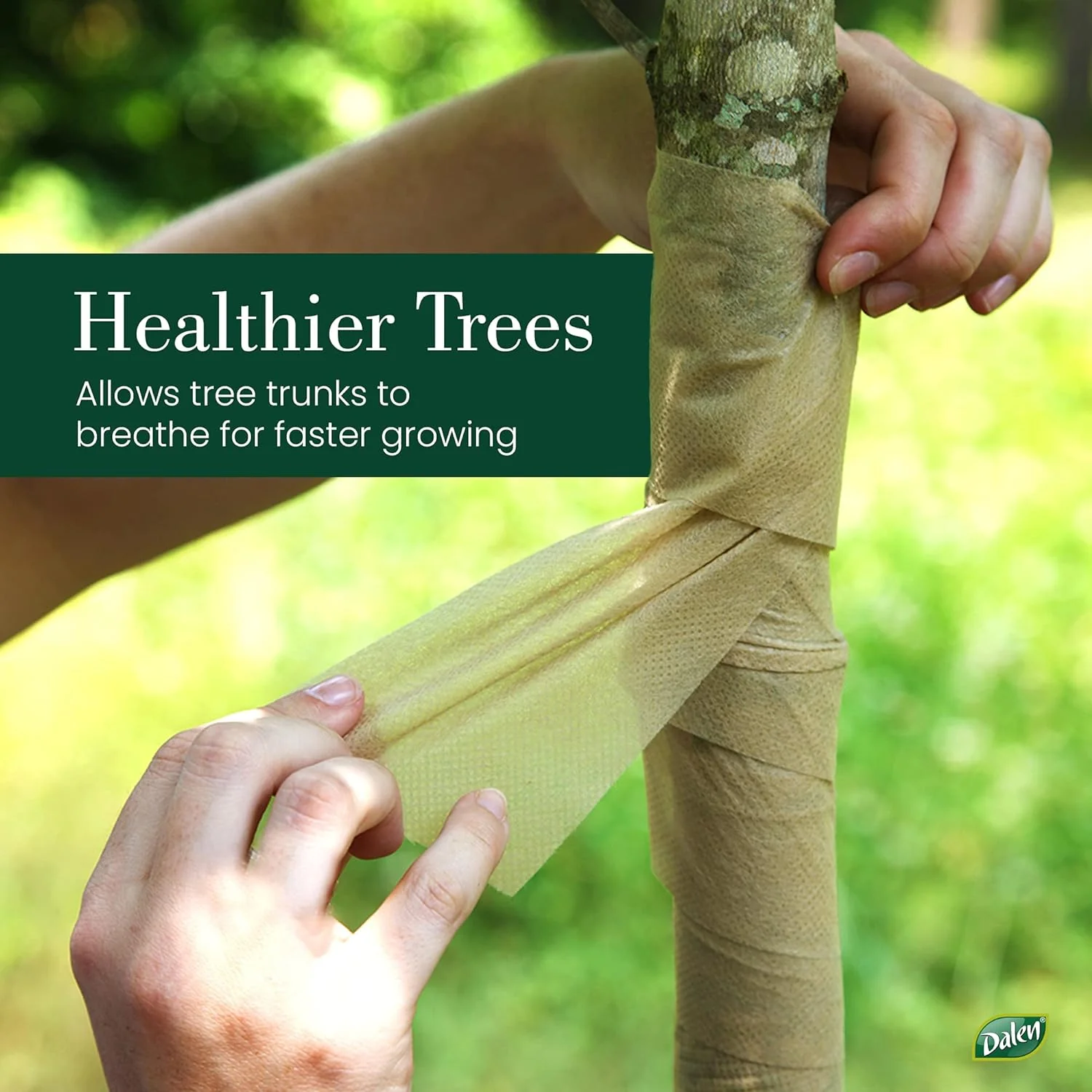 Tree Wrap Protective Gauze, 50 ft, Promotes Tree Growth & Guards Against Insects & Extreme Weather, by Dalen Products - Image 5